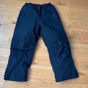 Lands' End Kids Black Snow Pants